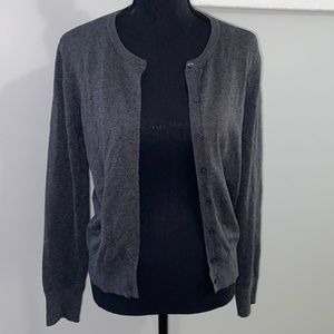 Classic Dark Gray Cardigan